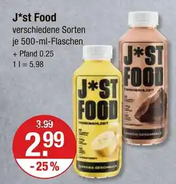 V Markt Jst food banana geschmack Angebot