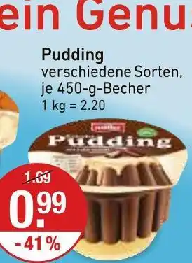 V Markt Pudding Angebot