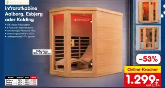 Netto Marken-Discount Artsauna infrarotkabine aalborg Angebot