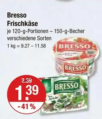 V Markt Bresso frischkäse Angebot
