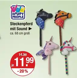 V Markt Happy people steckenpferd mit sound Angebot