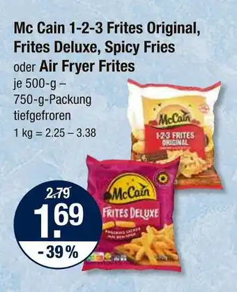 V Markt Mc cain 1-2-3 frites original Angebot