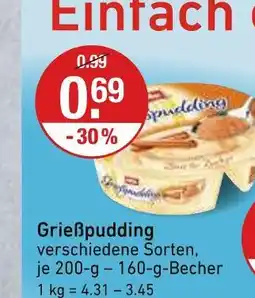 V Markt Grießpudding Angebot