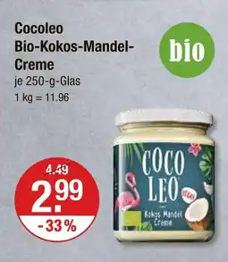 V Markt Cocoleo bio-kokos-mandel-creme Angebot