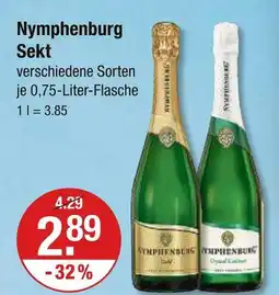 V Markt Nymphenburg sekt gold Angebot