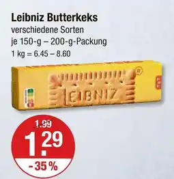 V Markt Leibniz butterkeks Angebot