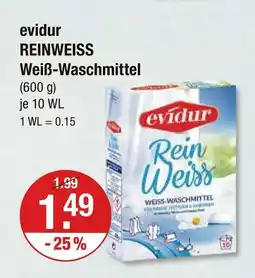 V Markt Evidur reinweiss weiß-waschmittel Angebot