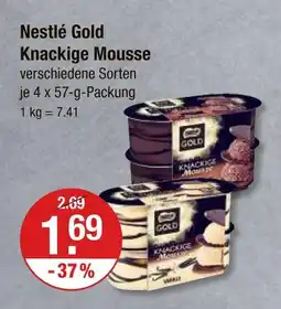 V Markt Nestlé gold knackige mousse Angebot