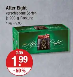 V Markt After eight Angebot