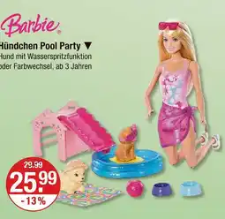 V Markt Barbie hündchen pool party Angebot