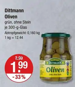 V Markt Dittmann oliven Angebot