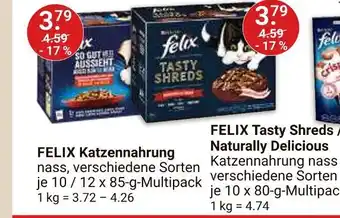 V Markt Felix katzennahrung nass Angebot