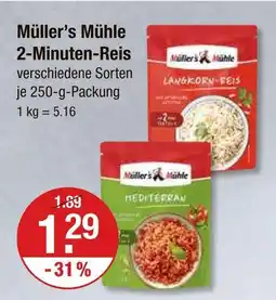 V Markt Müller’s mühle langkorn-reis Angebot