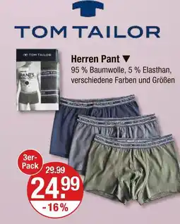 V Markt Tom tailor herren pant Angebot