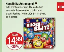 V Markt Noris kugelblitz actionspiel Angebot