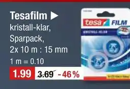 V Markt Tesa tesafilm kristall-klar Angebot