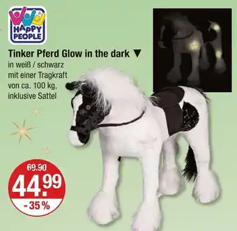 V Markt Happy people tinker pferd glow in the dark Angebot