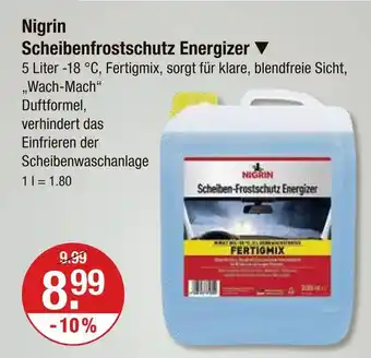 V Markt Nigrin scheibenfrostschutz energizer Angebot