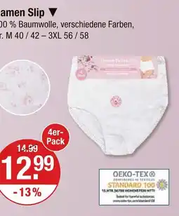 V Markt Damen slip Angebot