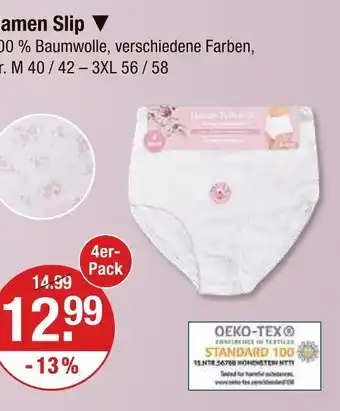 V Markt Damen slip Angebot