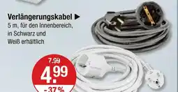 V Markt Verlängerungskabel Angebot