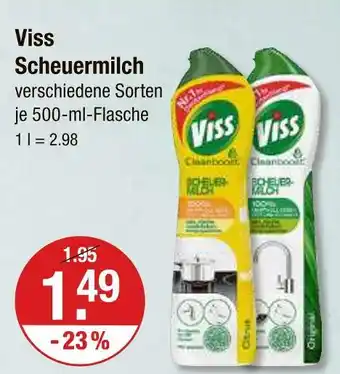 V Markt Viss scheuermilch Angebot