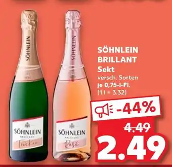 Kaufland Söhnlein brillant sekt trocken Angebot
