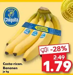 Kaufland Chiquita costa-rican bananen Angebot