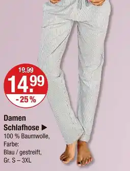 V Markt Damen schlafhose Angebot