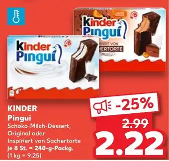 Kaufland Kinder pingui original Angebot
