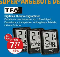 V Markt Tfa digitales thermo-hygrometer Angebot