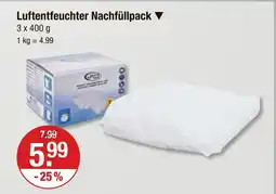 V Markt Luftentfeuchter nachfüllpack Angebot