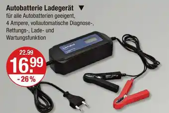 V Markt Autobatterie ladegerät Angebot