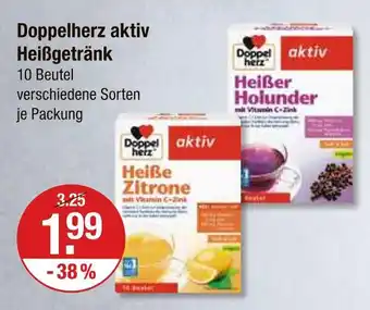 V Markt Doppelherz heiße zitrone Angebot