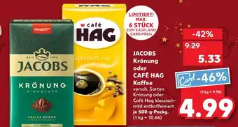 Kaufland Jacobs krönung Angebot