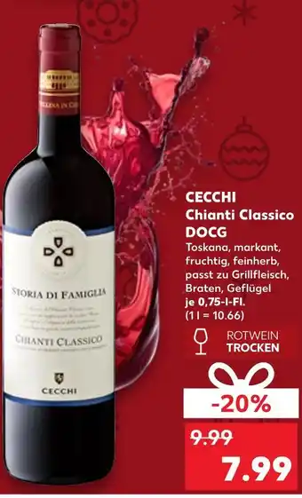 Kaufland Cecchi chianti classico docg Angebot