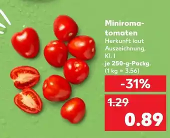 Kaufland Miniromatomaten Angebot