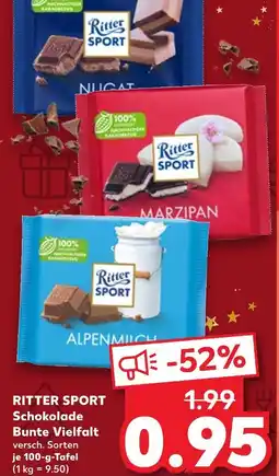 Kaufland Ritter sport nugat Angebot
