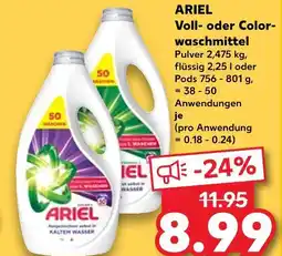 Kaufland Ariel vollwaschmittel pulver Angebot