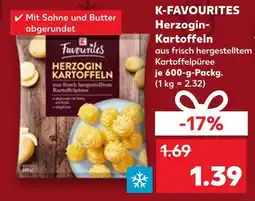 Kaufland K-favourites herzogin-kartoffeln Angebot