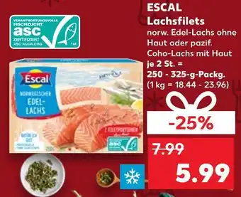 Kaufland Escal lachsfilets Angebot