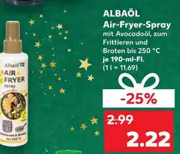 Kaufland Albaöl air-fryer-spray Angebot