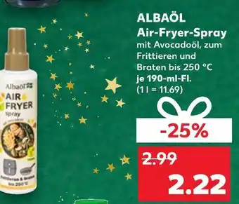 Kaufland Albaöl air-fryer-spray Angebot