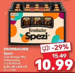 Kaufland Krombacher spezi Angebot