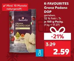 Kaufland K-favourites grana padano dop Angebot