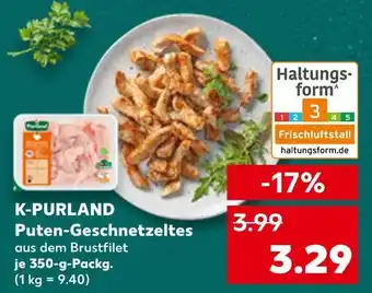 Kaufland K-purland puten-geschnetzeltes Angebot