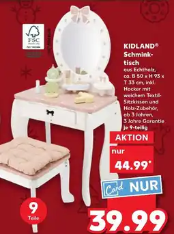 Kaufland Kidland schminktisch Angebot