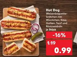 Kaufland Hot dog Angebot