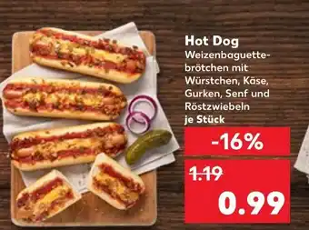 Kaufland Hot dog Angebot