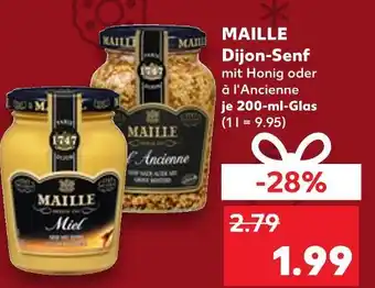 Kaufland Maille dijon-senf mit honig Angebot